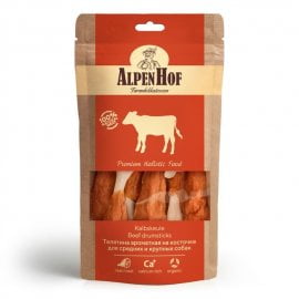 AlpenHof Телятина ароматная на косточке для средних и крупных собак, 80 г.A539