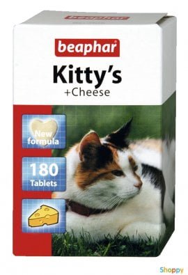 Витамины Beaphar Kitty's+Cheese 75 таб.