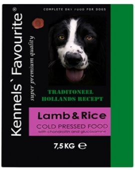 Kennels` Favourite Cold Pressed Lamb&Rice 7,5кг
