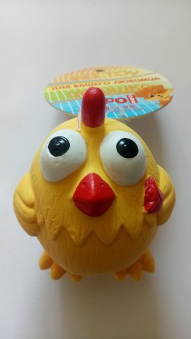 Игрушка латекс "Цыпленок" 7,5 см