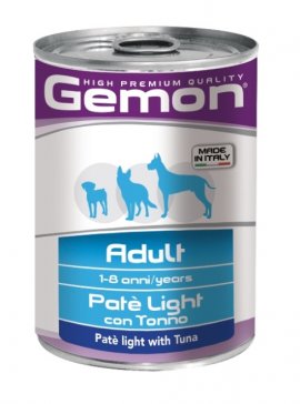 Gemon Dog Medium конс. кусочки с тунцом, 1250г/8793