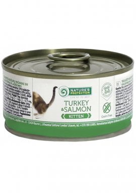 ​NP Kitten Turkey&Salmon конс, 400г