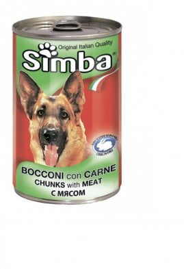 Simba Dog конс. кусочки с телятиной, 415г/0901